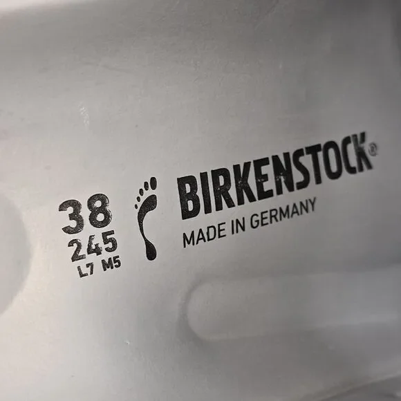 Birkenstock Arizona Eva Women’s Size 7 Silver Double Buckle Sandals - Picture 9 of 9